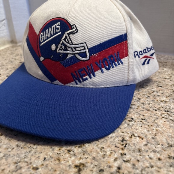 Vintage New York Giants NFL SnapBack Hat Cap OSFA Reebok Pro Line Authentic Vtg - Picture 11 of 12